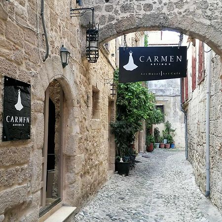 Carmen Art Hotel Родос Экстерьер фото