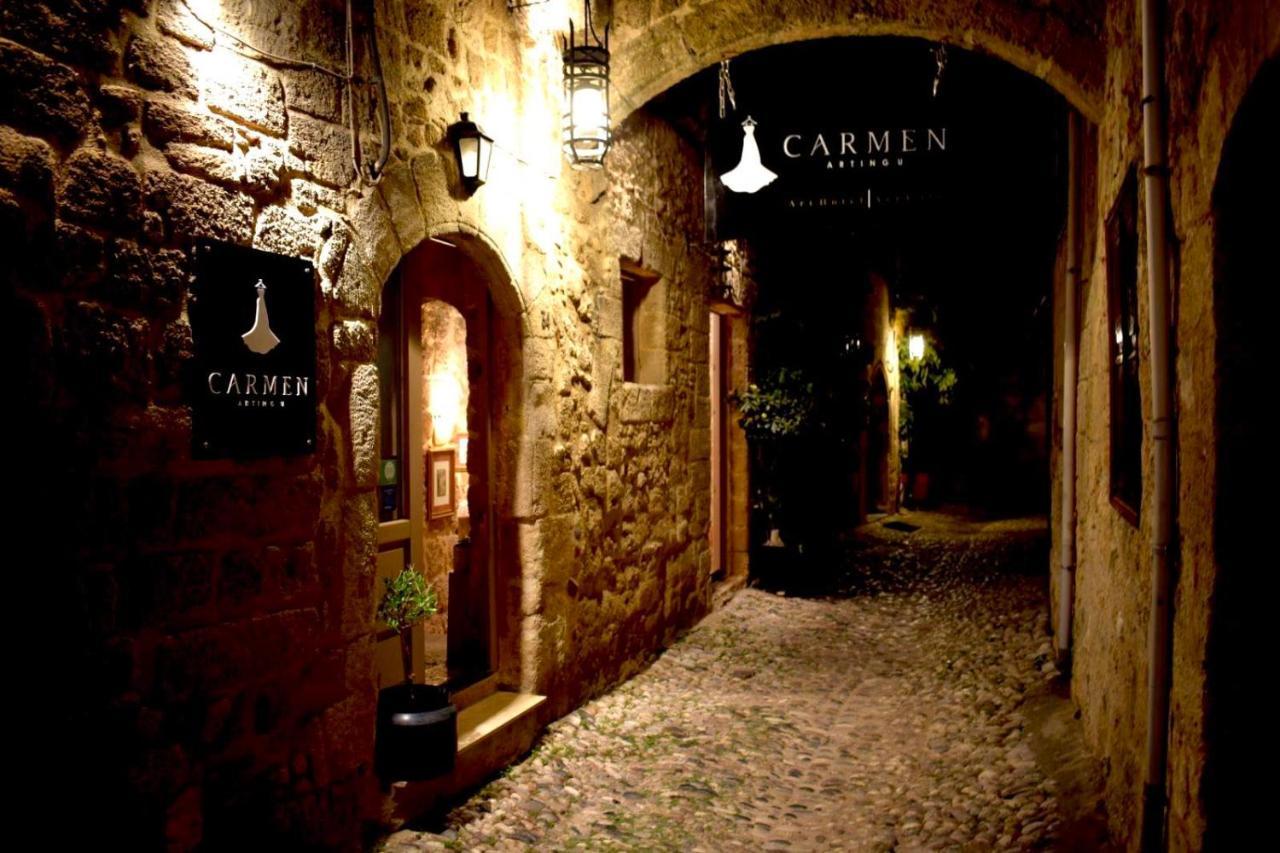 Carmen Art Hotel Родос Экстерьер фото