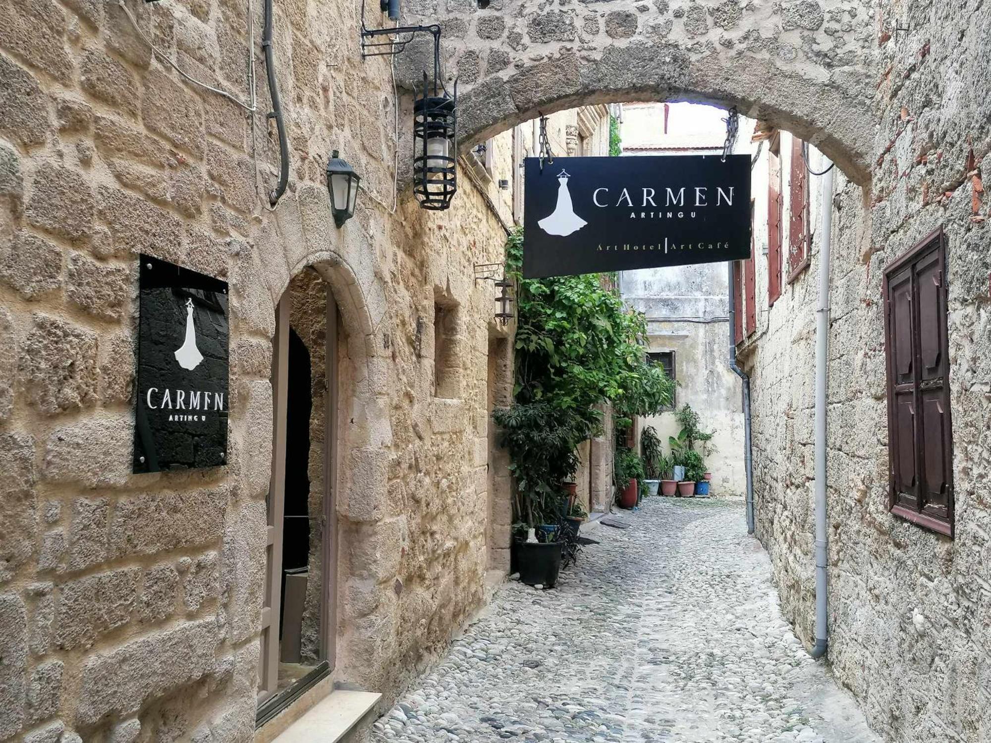 Carmen Art Hotel Родос Экстерьер фото